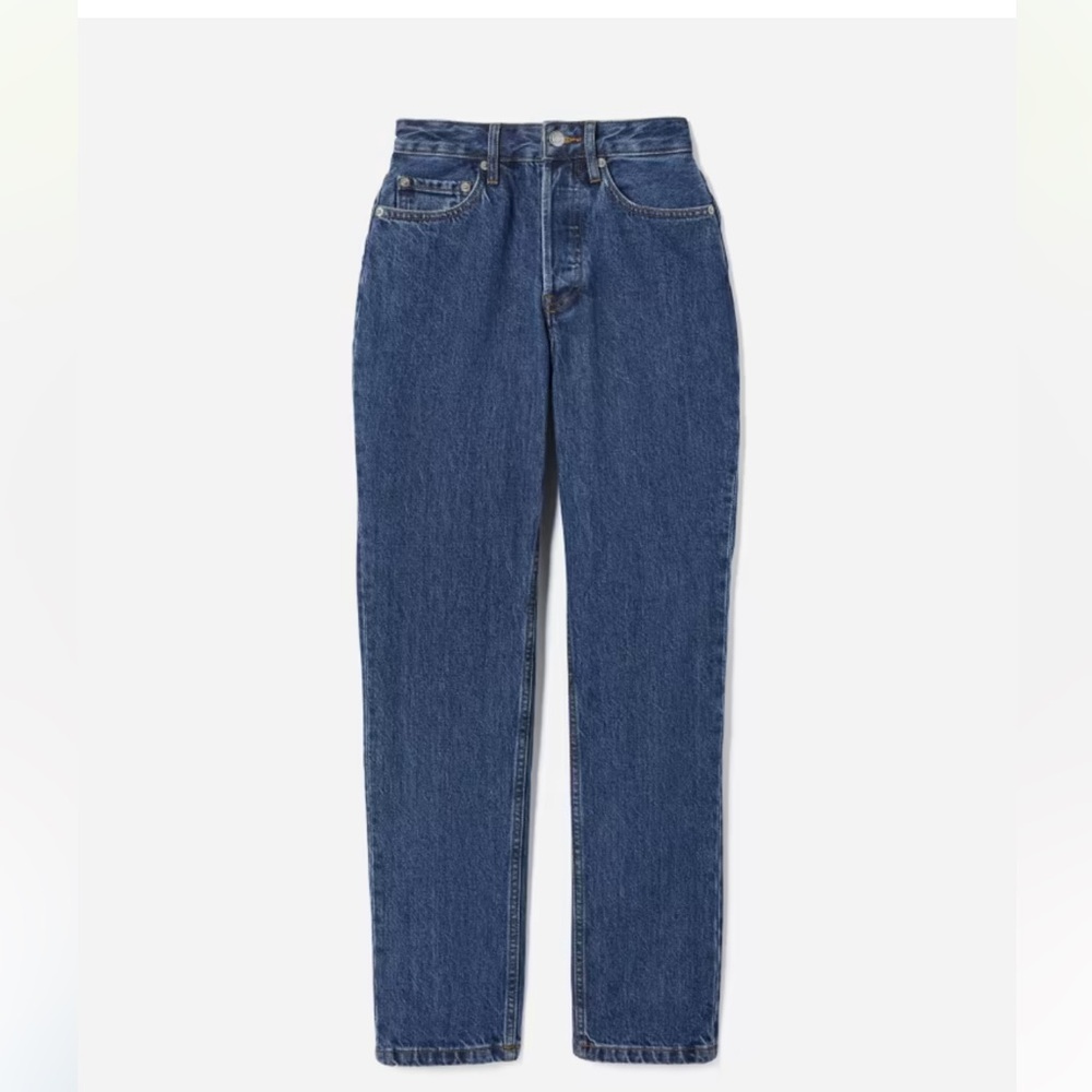 NWT Everlane The Curvy 90's Cheeky Straight Leg Jeans Ankle
